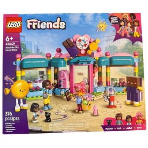 LEGO Friends Heartlake City Candy Store Building Toy 42649 376 Pieces Ages 6+